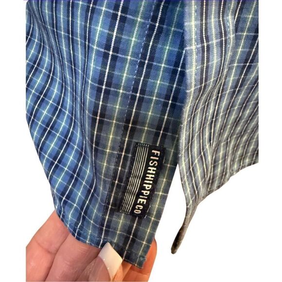 FishHippie Button Down Shirt Sz. M Solace Collection Genuine Waterside Originals - Picture 8 of 8